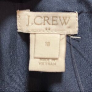 J. Crew Classic Navy Midi Dress size 18